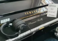 Pianino japońskie YAMAHA U1 SILENT czarny połysk