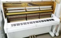 3-Oryginalne Japan białe PIANINO YAMAHA U1 rzeszów podkarpackie piano rolf